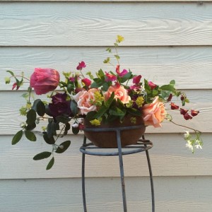 A B-Side Farm banquet centerpiece